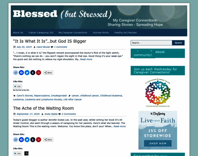 Blessedbutstressed.com thumbnail