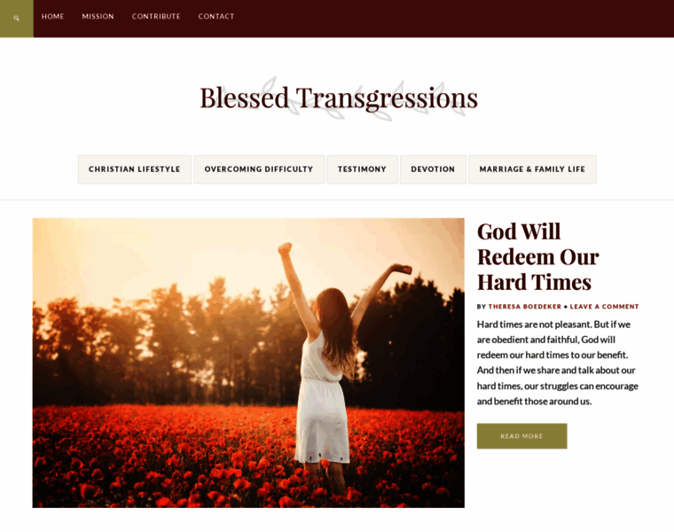 Blessedtransgressions.org thumbnail