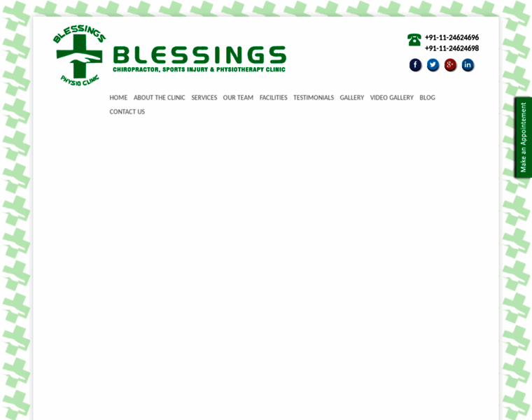 Blessingsphysiotherapyclinic.com thumbnail