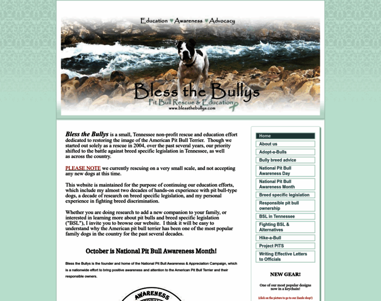 Blessthebullys.com thumbnail