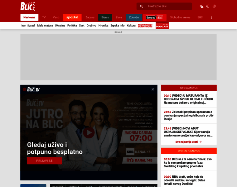 Blic.rs thumbnail Blic.rs thumbnail
