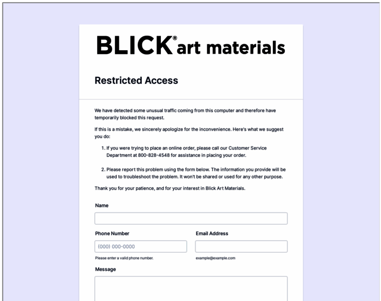 Blick-art-materials.com thumbnail