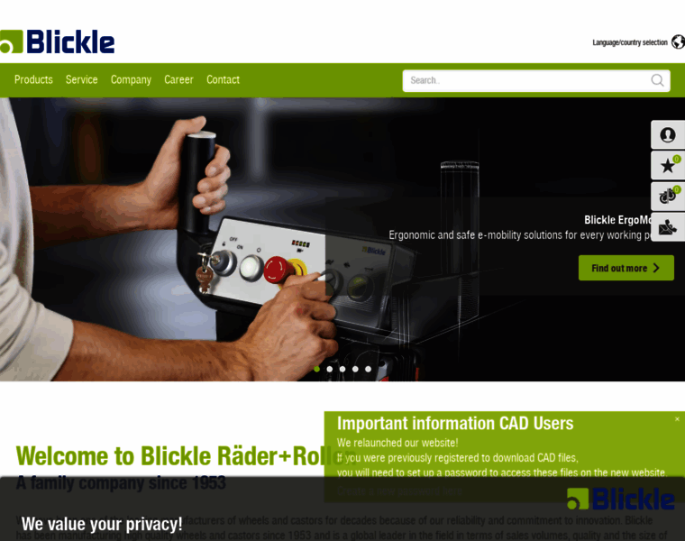 Blickle.co.uk thumbnail