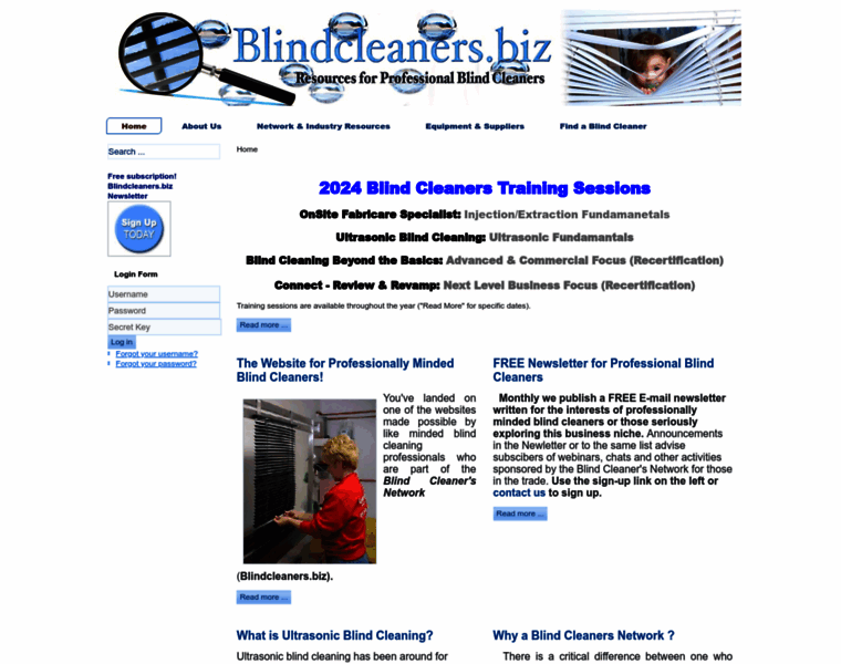 Blindcleaners.biz thumbnail