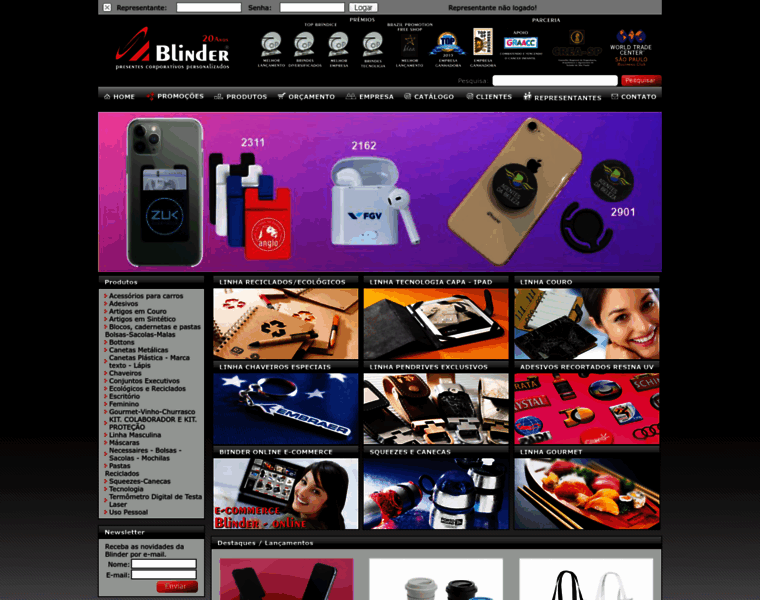 Blinder.com.br thumbnail