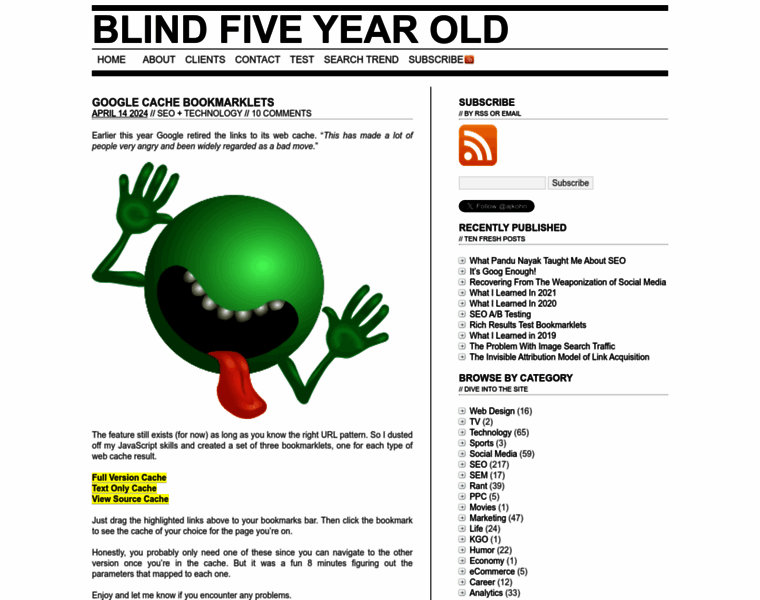 Blindfiveyearold.com thumbnail