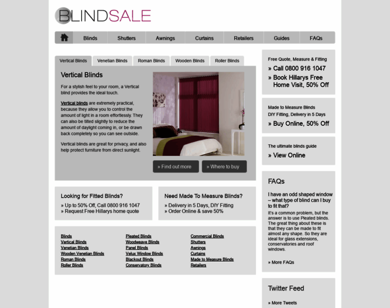 Blindsale.co.uk thumbnail