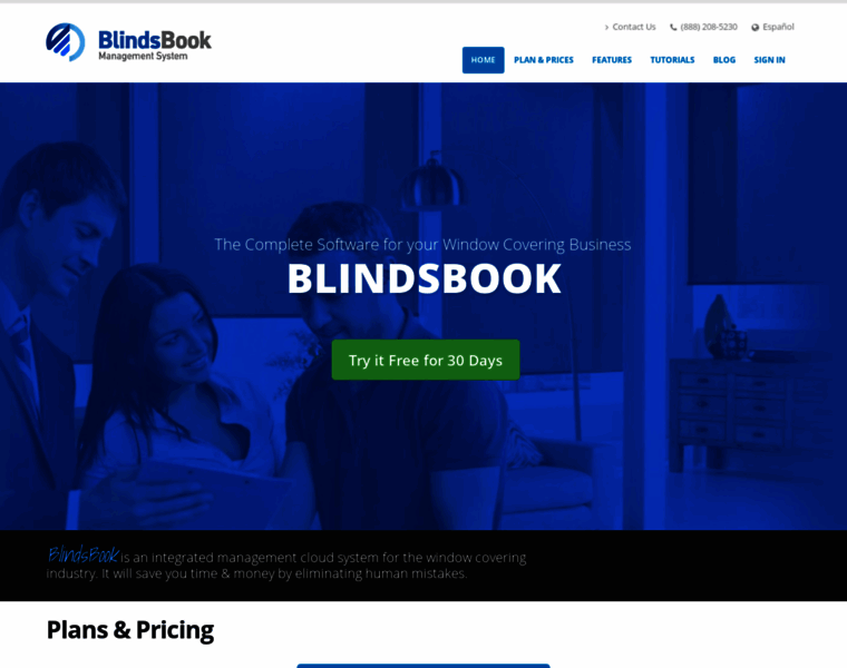 Blindsbook.com thumbnail