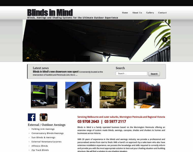 Blindsinmind.com.au thumbnail