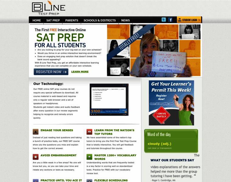 Blinetestprep.com thumbnail
