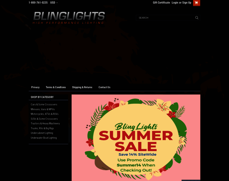 Blinglights.com thumbnail
