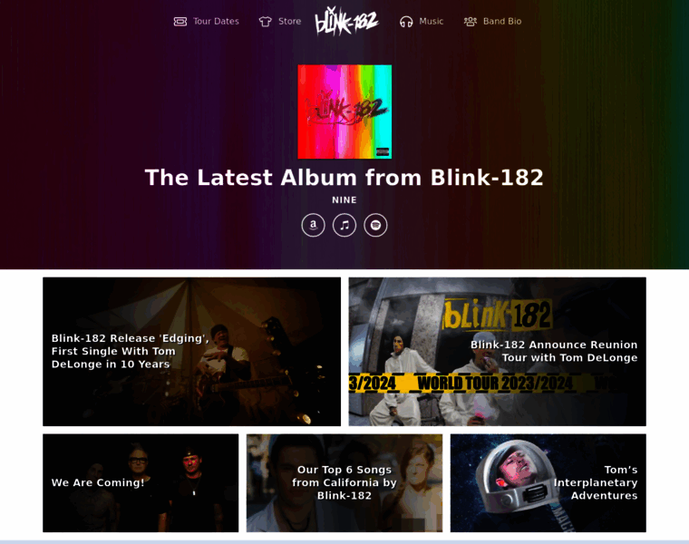 Blink-182.co.uk thumbnail
