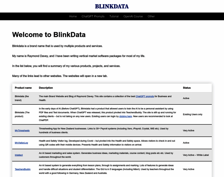 Blinkdata.com thumbnail