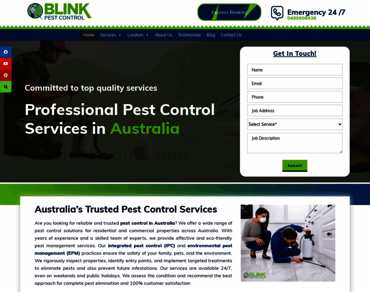 Blinkpestcontrol.com.au thumbnail