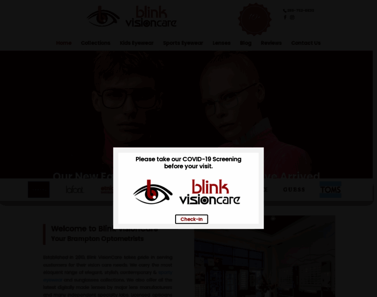Blinkvisioncare.com thumbnail