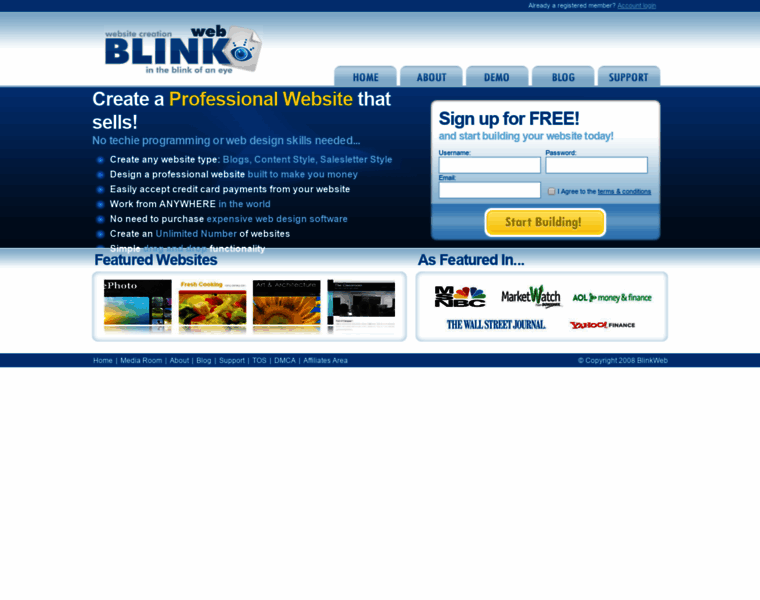 Blinkweb.com thumbnail
