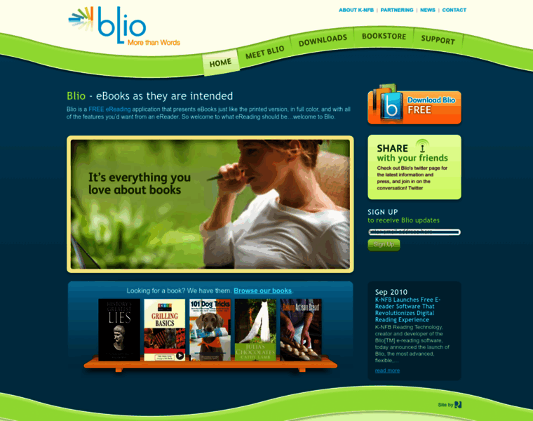Blio.com thumbnail