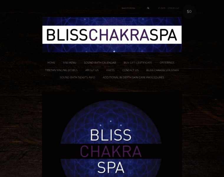 Blisschakraspa.com thumbnail