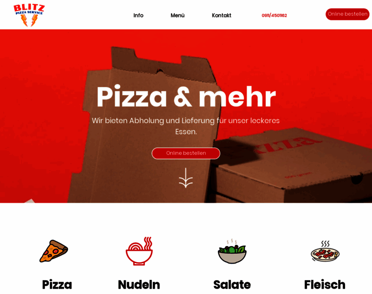 Blitz-pizza.de thumbnail