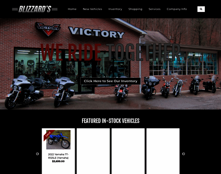 Blizzardsvictorymotorcycles.com thumbnail