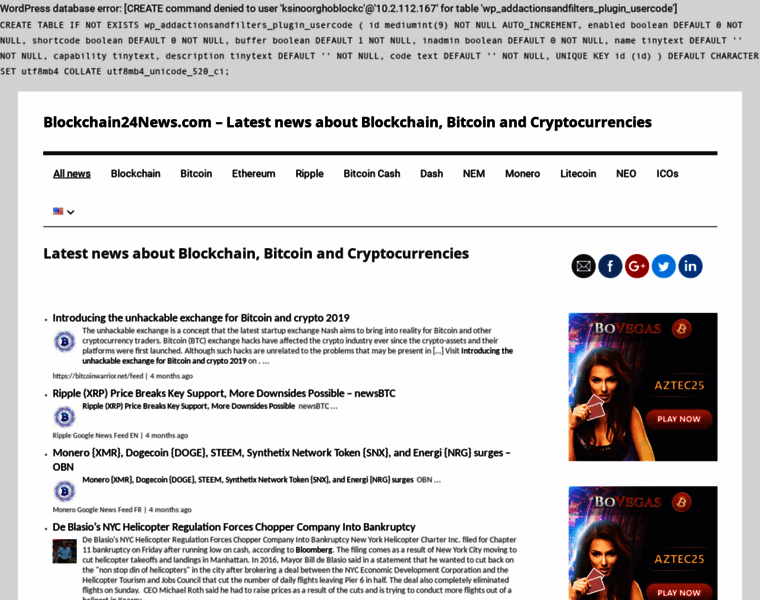 Blockchain24news.com thumbnail