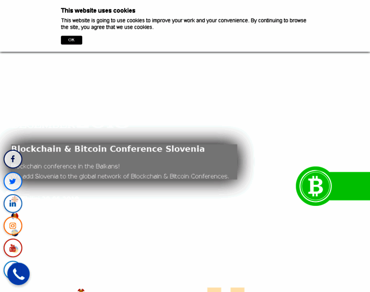 Blockchainconference.si thumbnail