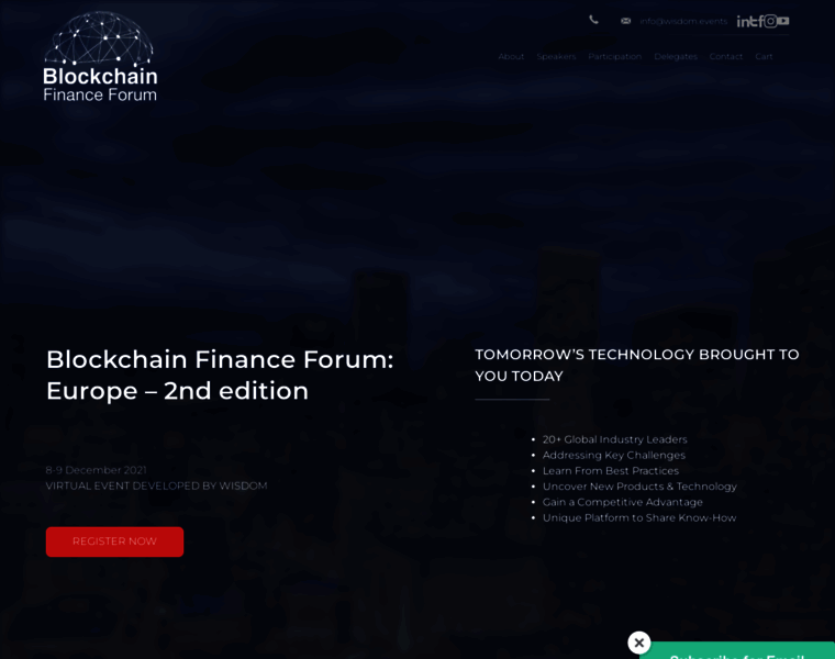 Blockchainfinanceforum.com thumbnail