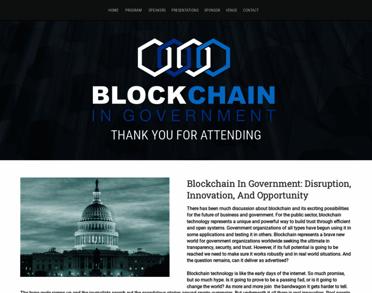 Blockchainingovernment.dbta.com thumbnail