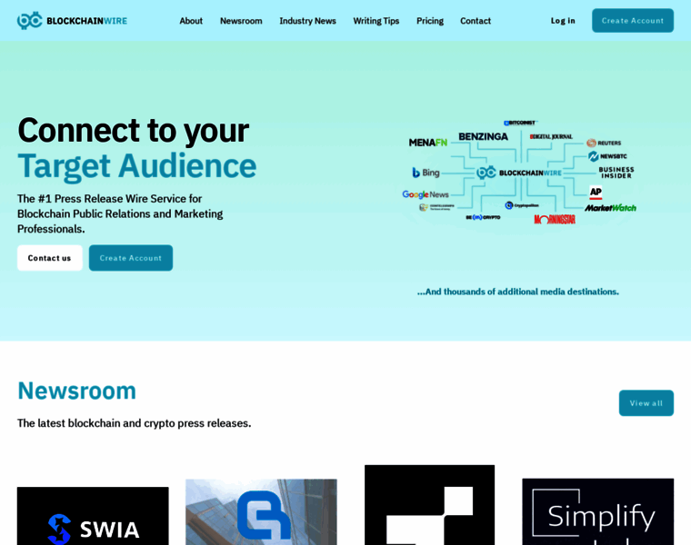 Blockchainwire.io thumbnail Blockchainwire.io thumbnail