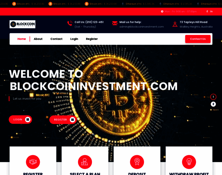 Blockcoininvestment.com thumbnail