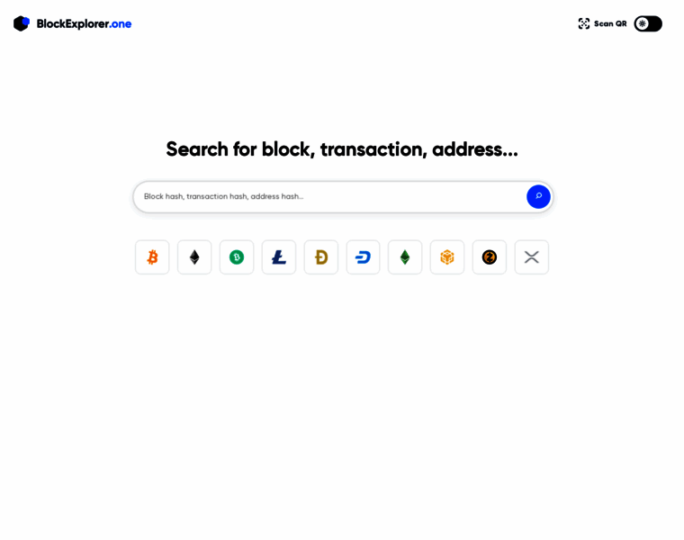 Blockexplorer.one thumbnail