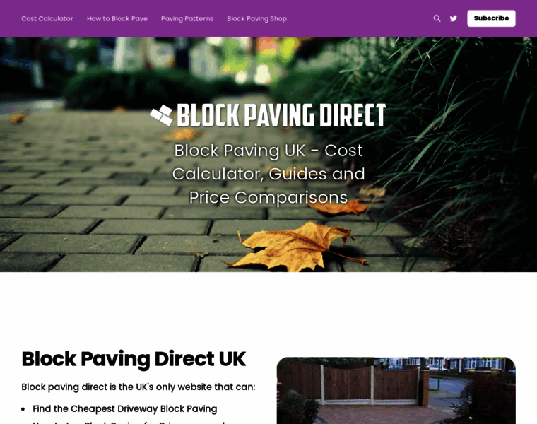 Blockpavingdirect.co.uk thumbnail