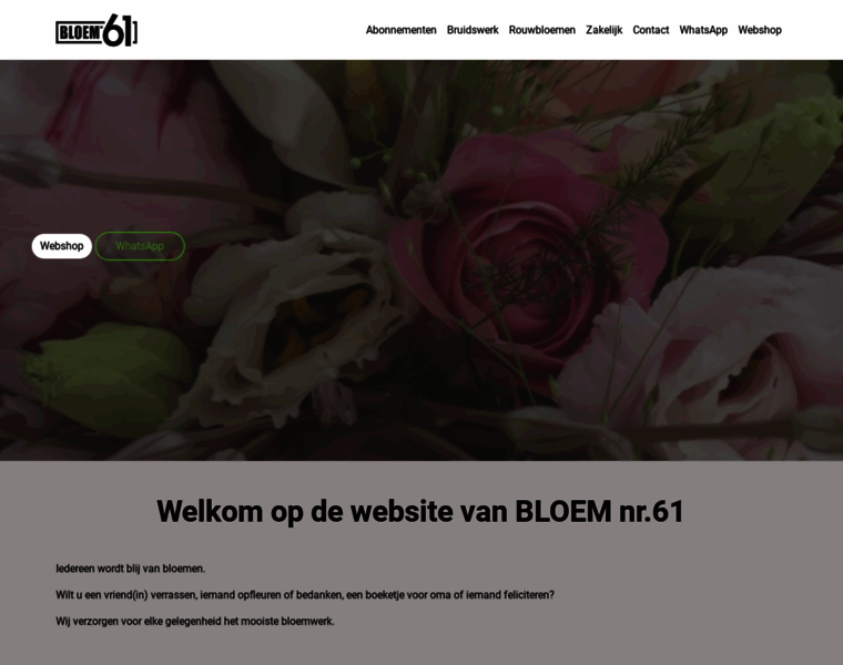 Bloem61.nl thumbnail