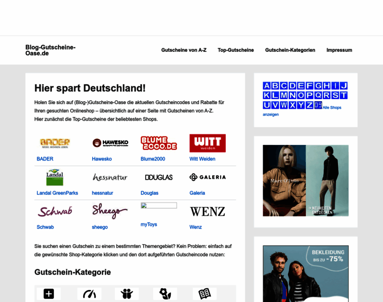 Blog-gutscheine-oase.de thumbnail Blog-gutscheine-oase.de thumbnail