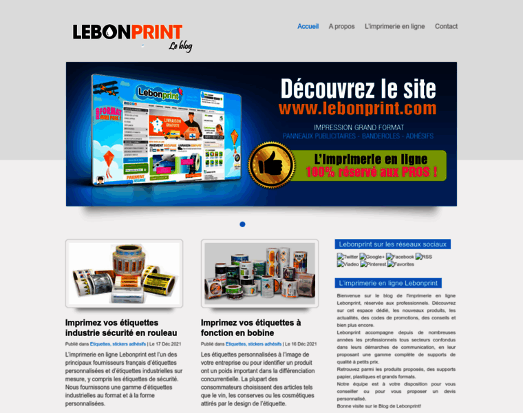 Blog-lebonprint.com thumbnail