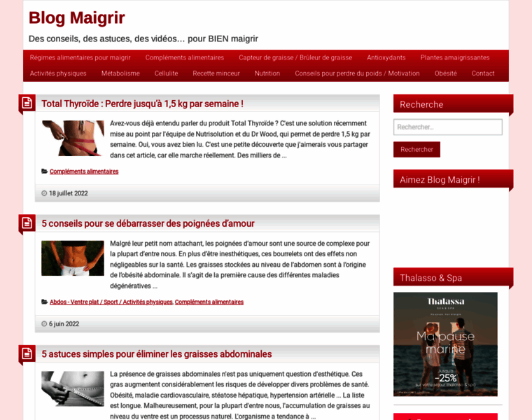 Blog-maigrir.com thumbnail