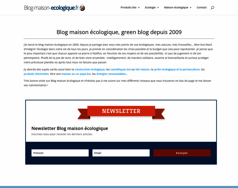 Blog-maison-ecologique.fr thumbnail