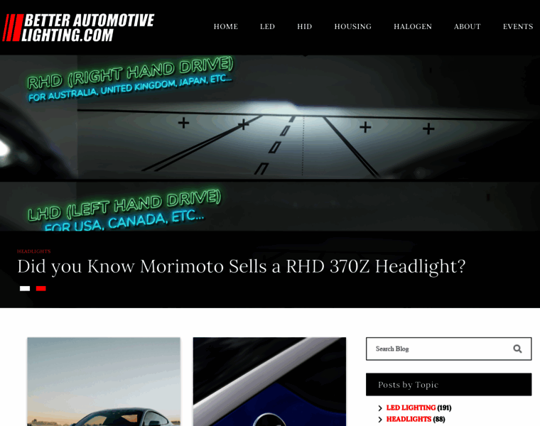 Blog.betterautomotivelighting.com thumbnail