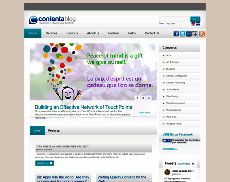 Blog.contenta.com thumbnail