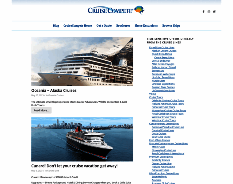Blog.cruisecompete.com thumbnail