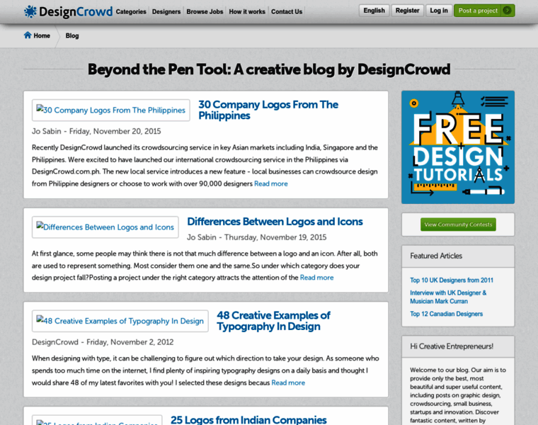 Blog.designcrowd.biz thumbnail