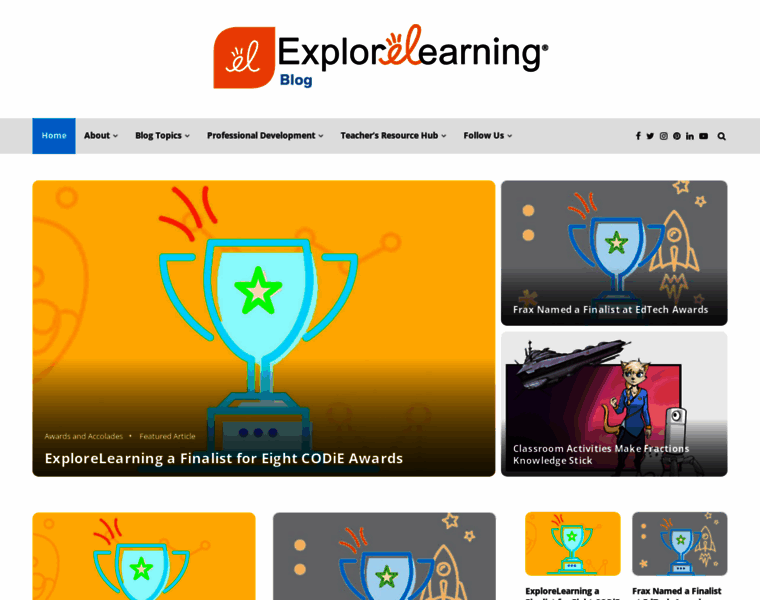 Blog.explorelearning.com thumbnail