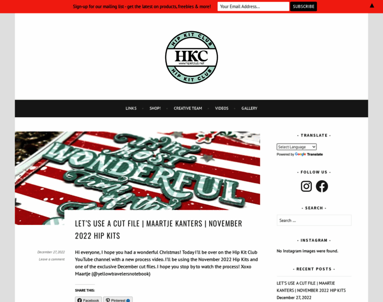 Blog.hipkitclub.net thumbnail