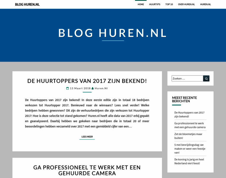 Blog.huren.nl thumbnail