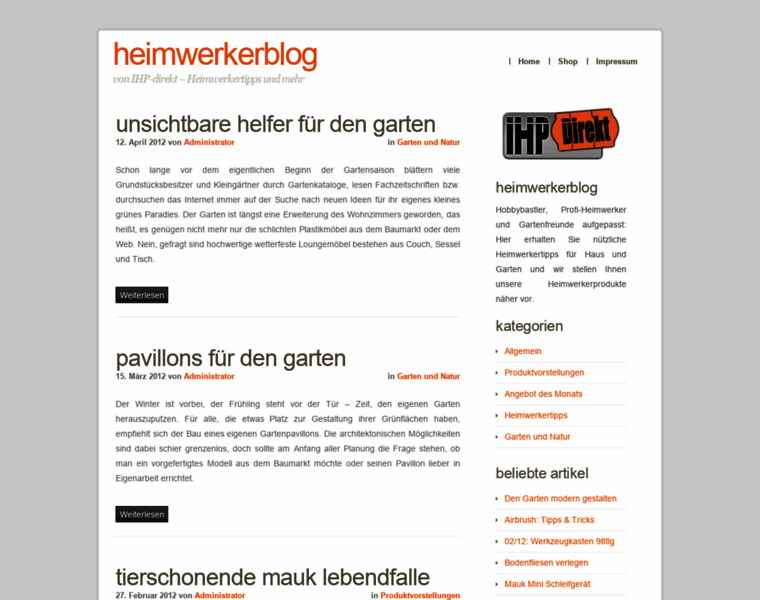 Blog.ihp-direkt.de thumbnail