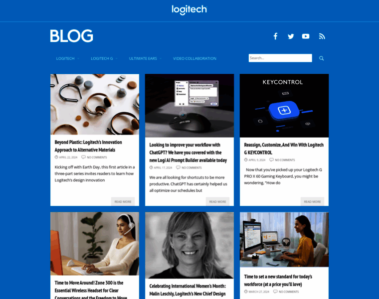 Blog.logitech.com thumbnail