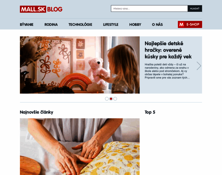 Blog.mall.sk thumbnail