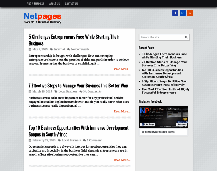 Blog.netpages.co.za thumbnail