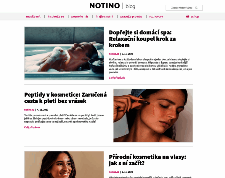 Blog.notino.cz thumbnail