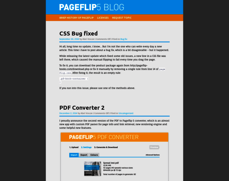 Blog.pageflip-books.com thumbnail